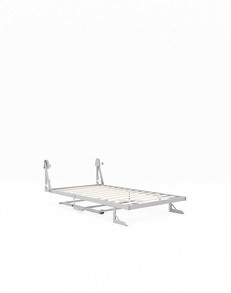 twin wall bed with desk mechanism thumb-005