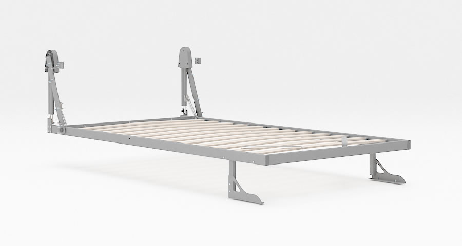 twin wall bed mechanism img